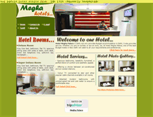 Tablet Screenshot of hotelmeghapalace.in